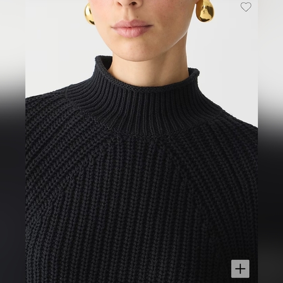 NWT J. Crew Relaxed Rollneck sweater, XXS - Picture 3 of 10